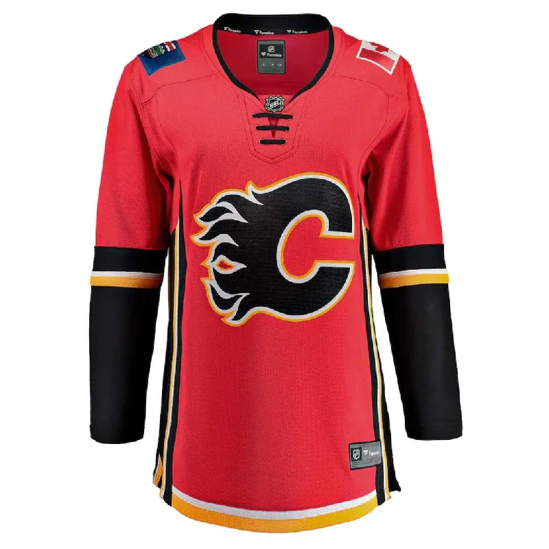 Fanatics - Women's Calgary Flames Alt Breakaway Jersey (879W CALX 2C BWX) Casual Women's Japanese 