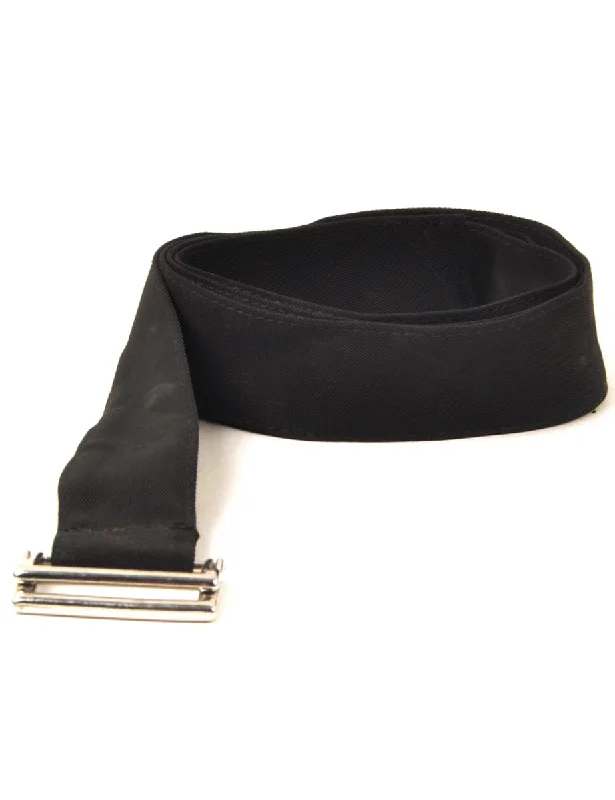 Black Waist Belt - L Athletic Women's 
