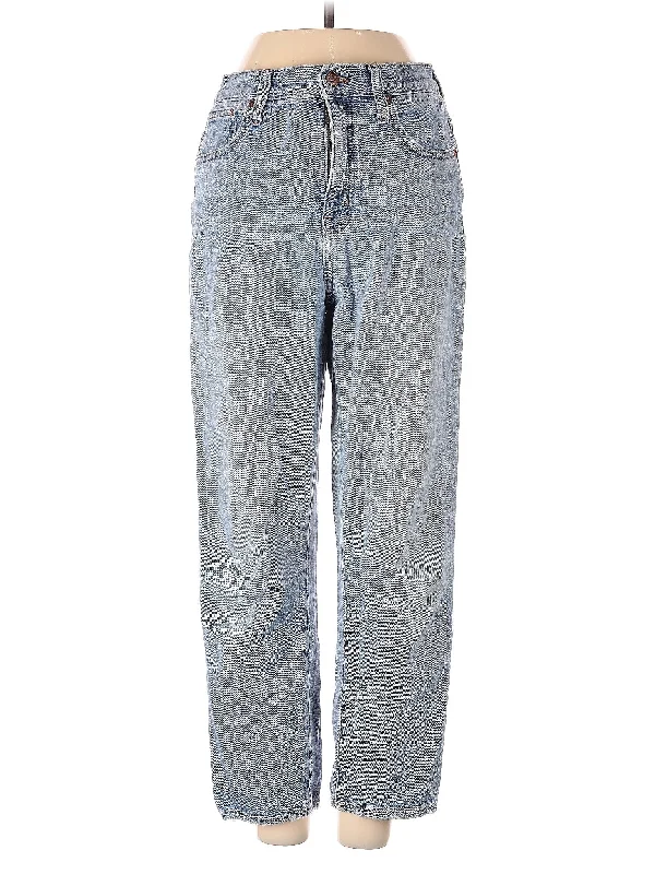 Low-Rise Boyjeans Jeans in Light Wash Practical Women's Multi - 