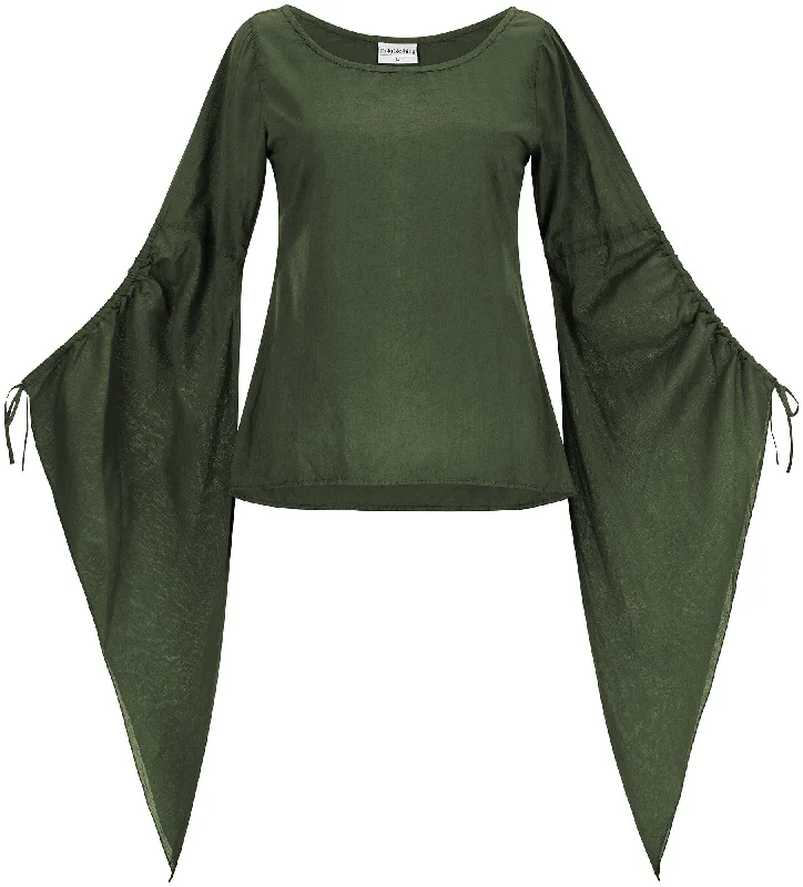 Huntress Tunic Limited Edition Moss Green Cozy Women's Winter