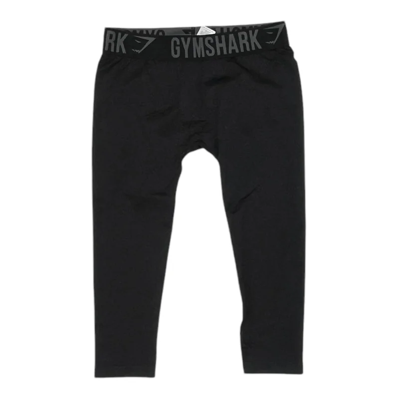 Athletic Leggings Capris By Gym Shark In Black, Size:M Vacation