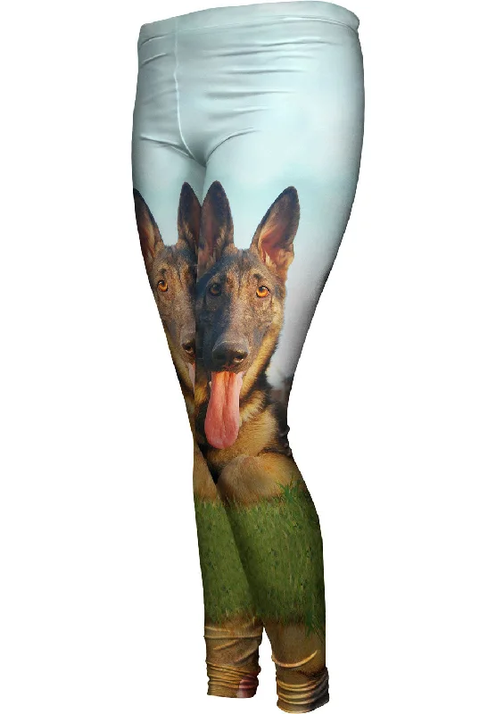 German Shepherd At Home Stylish Women's Tropical 