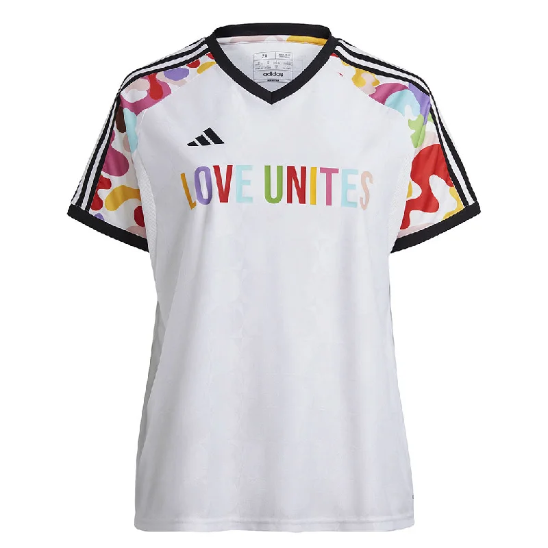 adidas - Women's Pride Prematch Jersey (Plus Size) (HY9633) Contemporary 