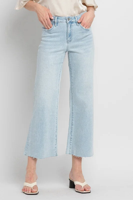 The Florence Wide Leg Jeans Dapper Women's 1920S