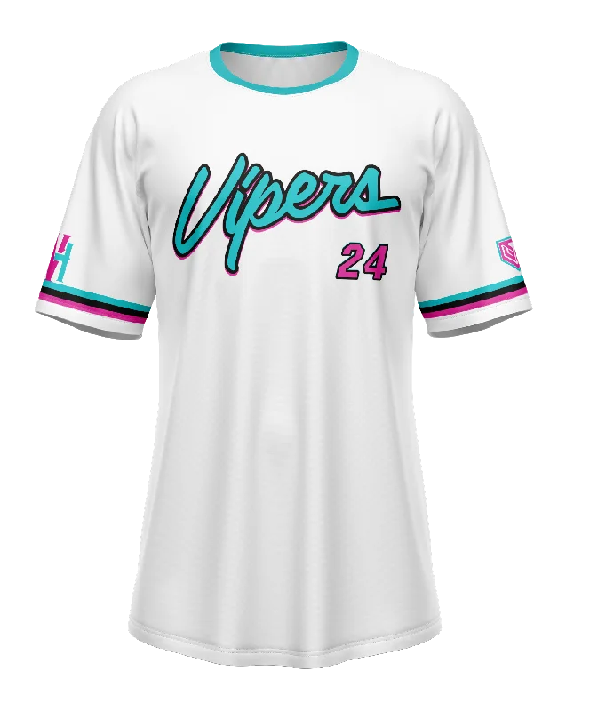 White with South Beach Colors