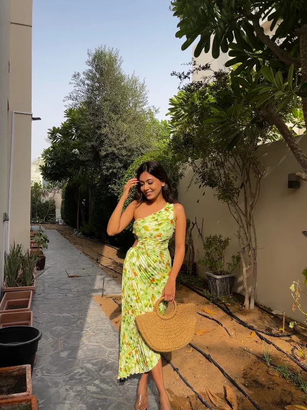 Madison Statement Floral Summer Dress Trendy Women's 