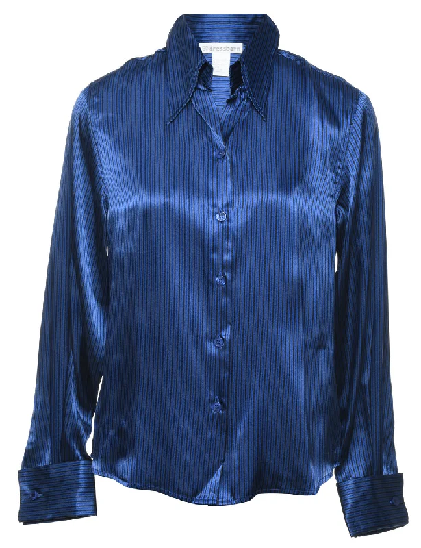 Striped Evening Shirt - S Relaxed Women's Beachy