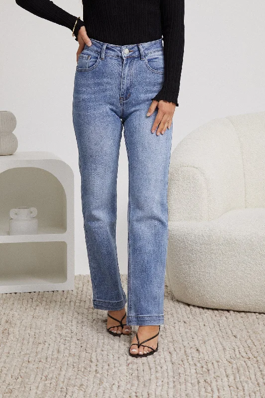 Sarielle Jeans - Light Blue Confident Women's Power
