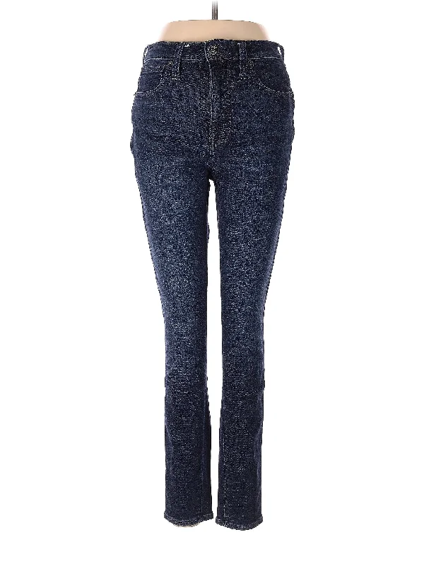 Low-Rise Straight-leg Jeans in Dark Wash Practical Women's Quick - dry