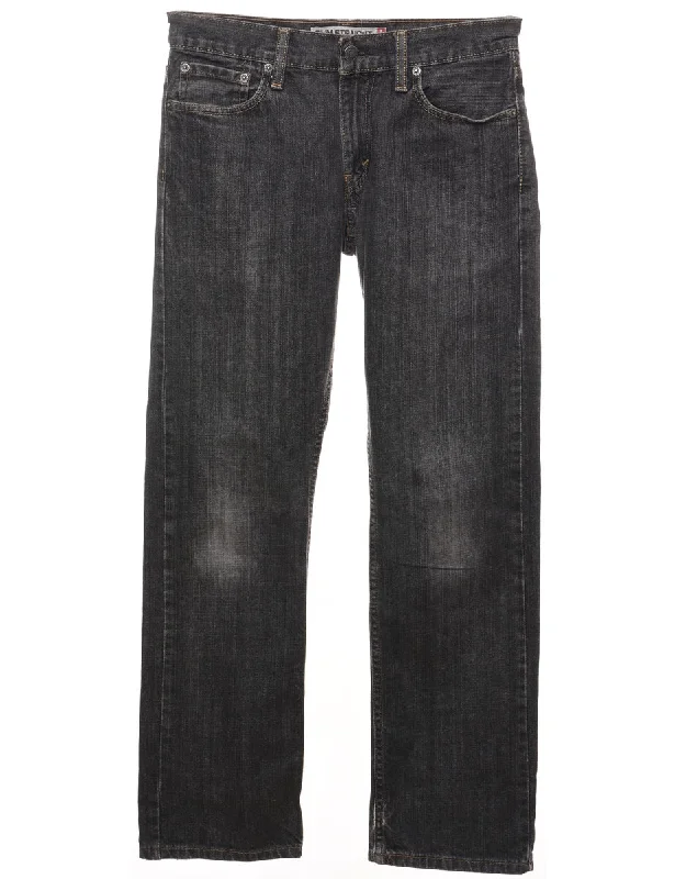 Black Stonewash Levi's Jeans - W29 L30 Unique Women's Upcycled