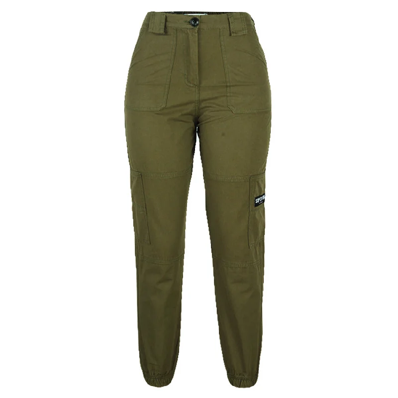 Dark Green Jeggings Laid - back Women's Vibe