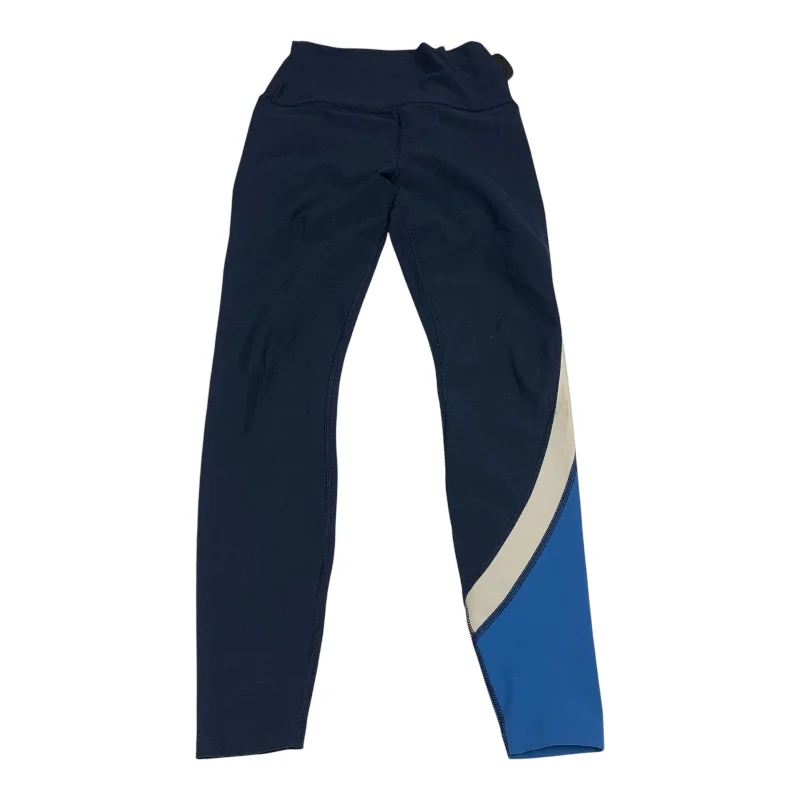 Athletic Leggings By Peloton In Blue, Size: S Trendy Women's 