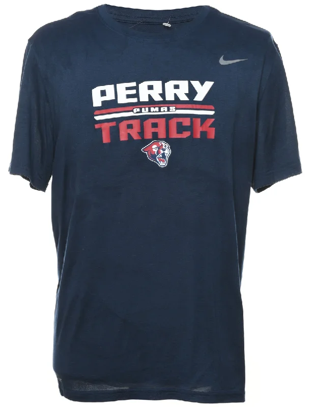 Nike Perry Pumas Track Sports T-shirt - XL Earthy Women's Hemp - based