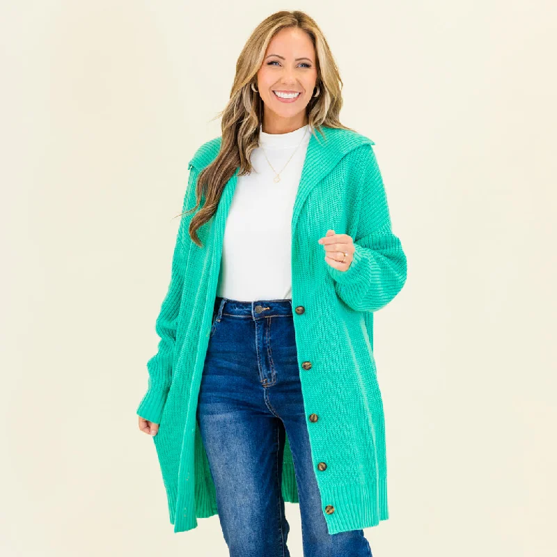 Lost Time Cardigan, Emerald Australian Beach