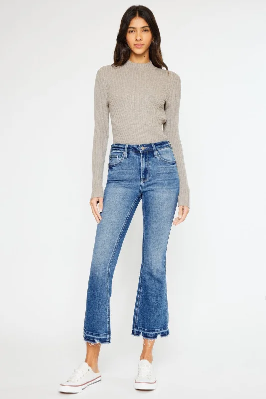 The Alyssa High Rise Crop Streetwear Style for 