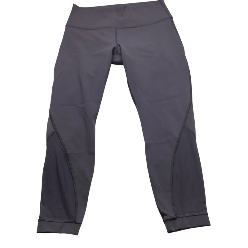 Athletic Leggings Capris By Lululemon In Purple, Size: Xl Confident Women's High - fashion
