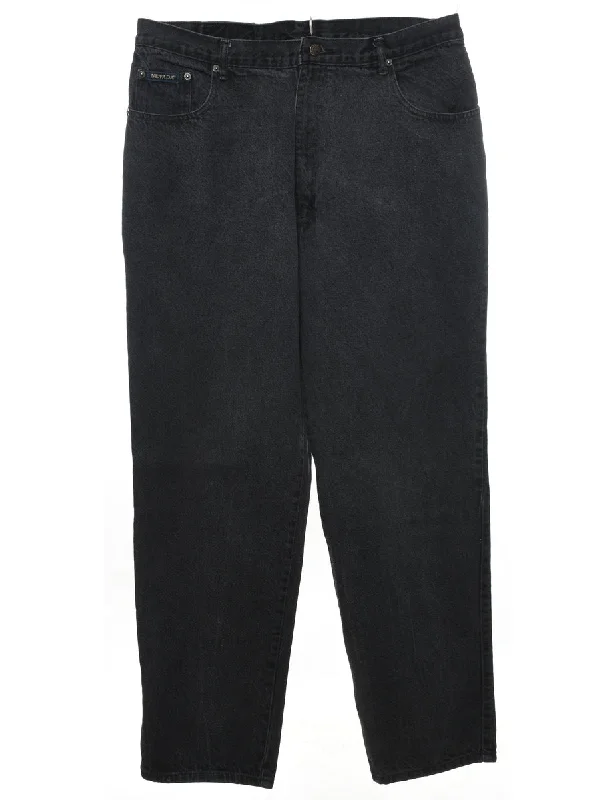 Nevada Black Tapered Jeans - W35 L31 Artistic Women's Avant - 