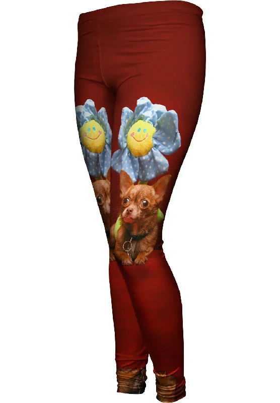 Happy Birthday Flower Chihuahua Country