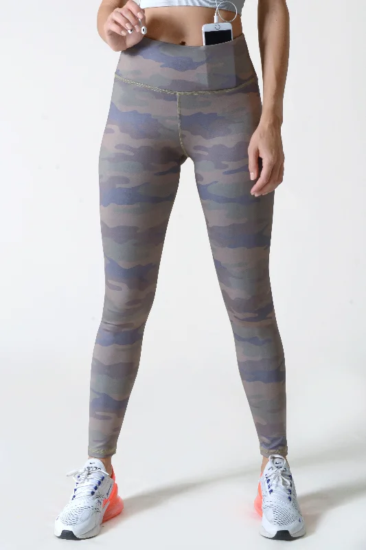 Fade into Camo Active Workout Leggings Confident Women's Power