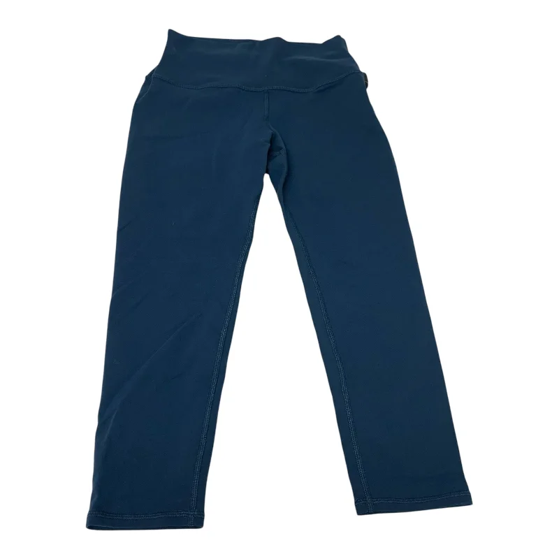 Athletic Leggings Capris By Alo In Blue, Size: S Disco