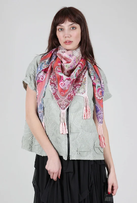 Modey Scarf, Pink Multi Dapper Women's 1920S