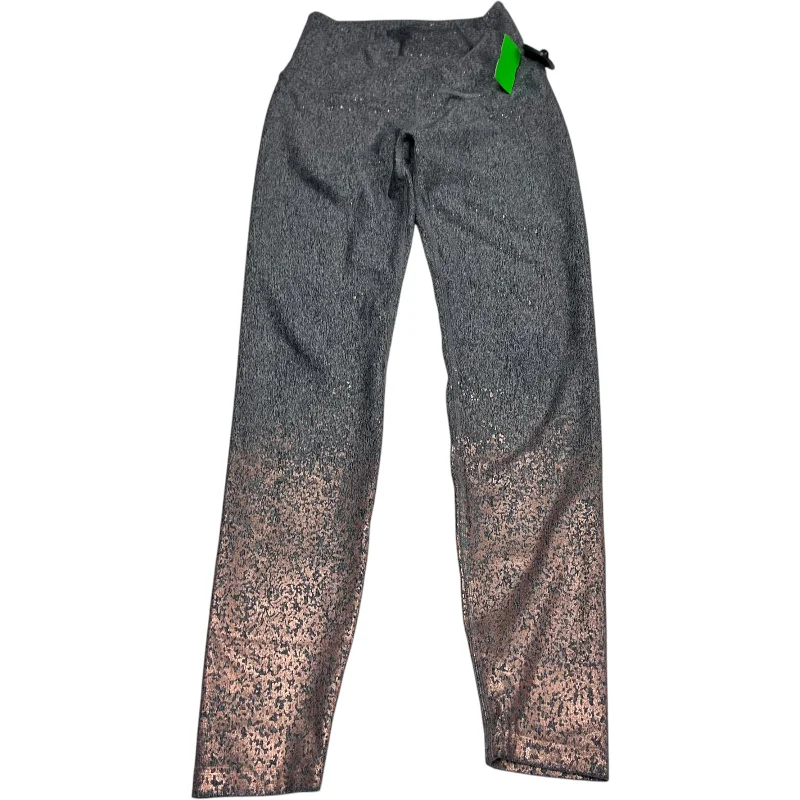 Athletic Leggings By Beyond Yoga In Grey, Size: M Sustainable Organic