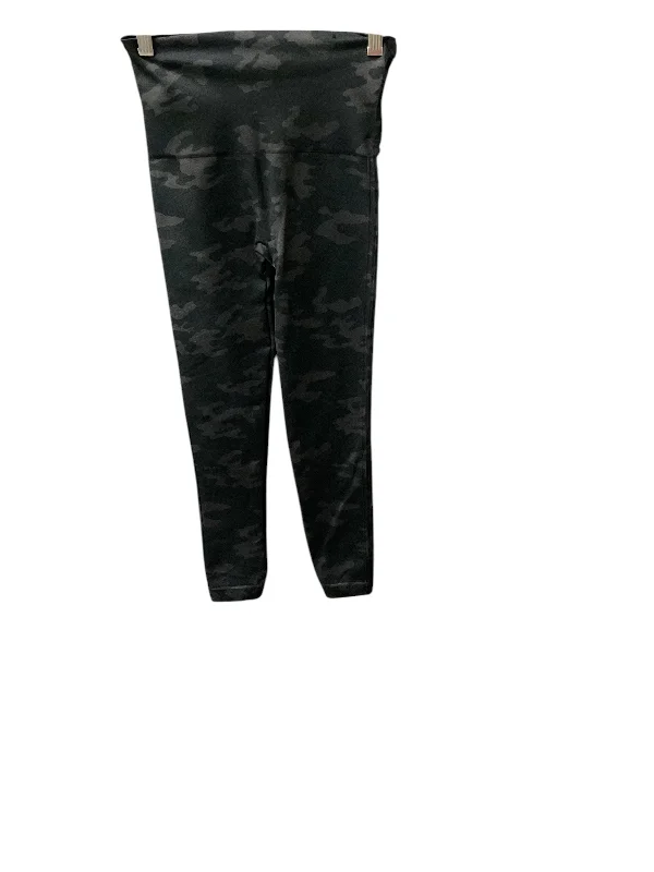 Athletic Leggings By Spanx In Camouflage Print, Size: S Monochromatic All - in - one