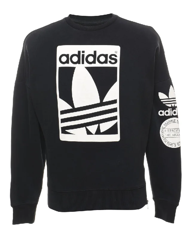 Adidas Printed Sweatshirt - S Business