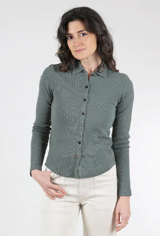 Cavalos Shirt, Cool Green Artistic Women's Avant - 
