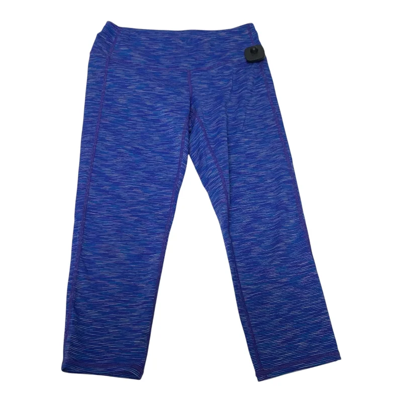 Athletic Leggings Capris By Athleta In Blue, Size: S Sharp Women's Italian