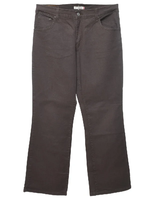 Boot Cut 550's Fit Levi's Jeans - W34 L31 Athletic Women's High - 