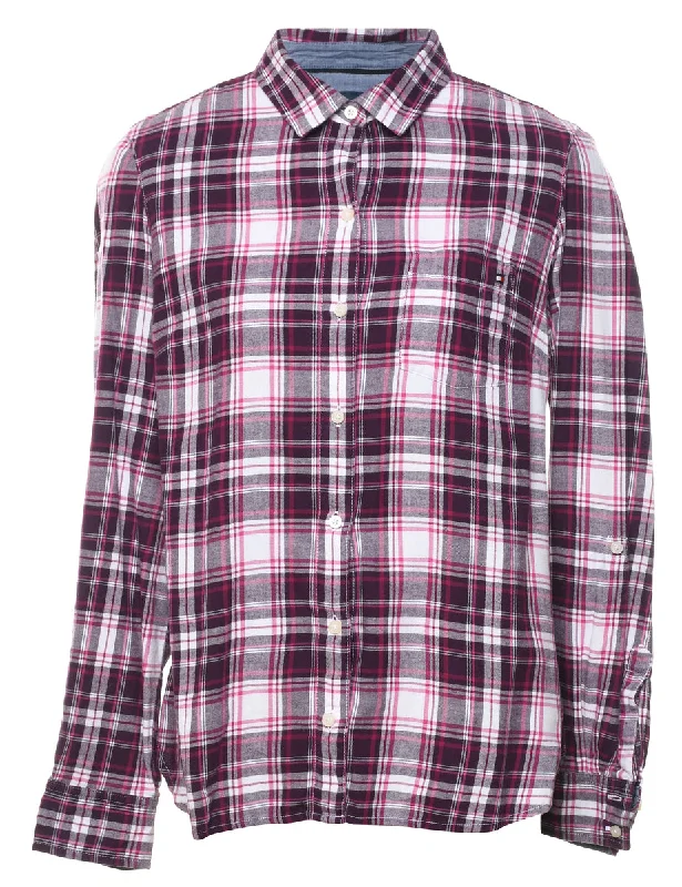 Tommy Hilfiger Checked Shirt - S Sustainable Organic