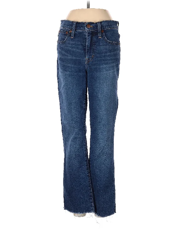 Mid-Rise Bootleg Jeans in Medium Wash Australian Beach