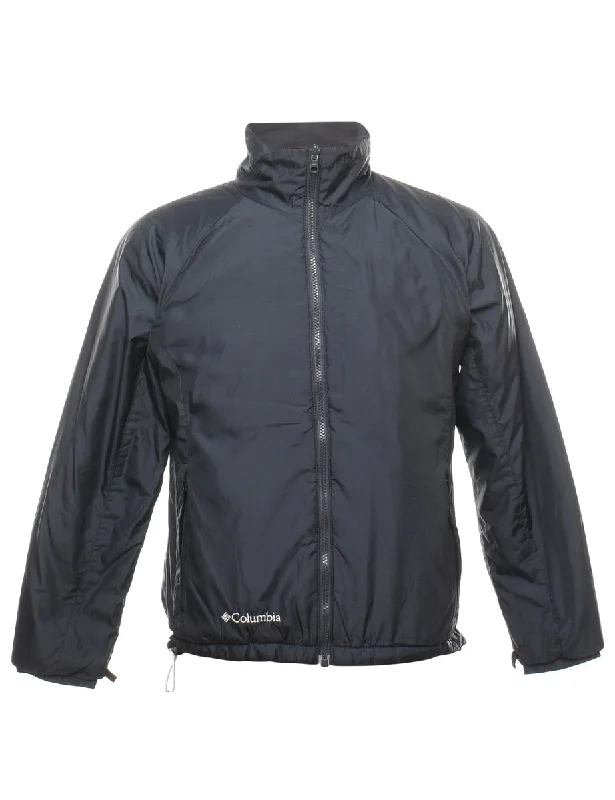 Columbia Black Zip-Front Nylon Jacket - M Earthy Women's Hemp - based