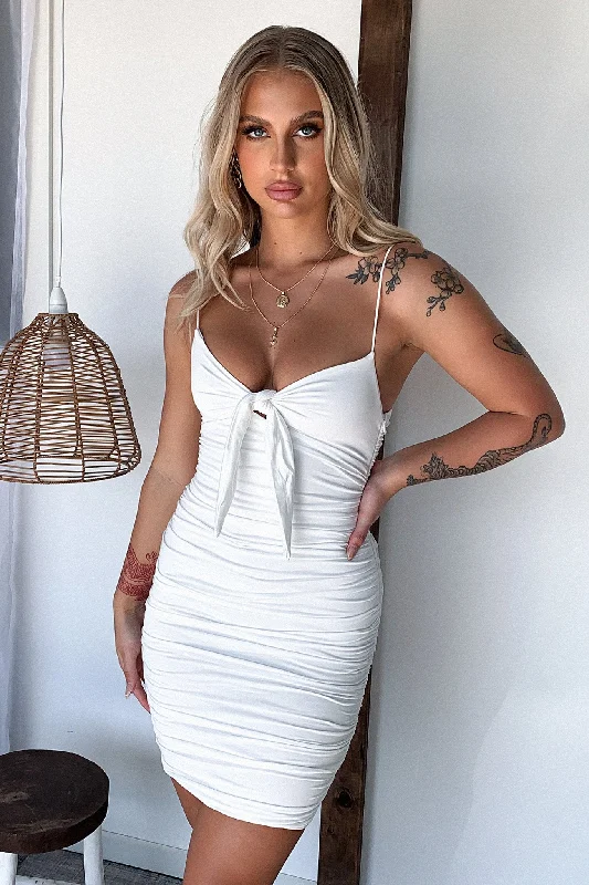 Aman Dress - White Traditional Women's 