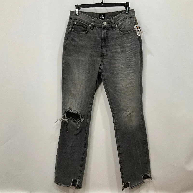 Jeans Straight By Bdg In Grey, Size: 4 Relaxed Women's 
