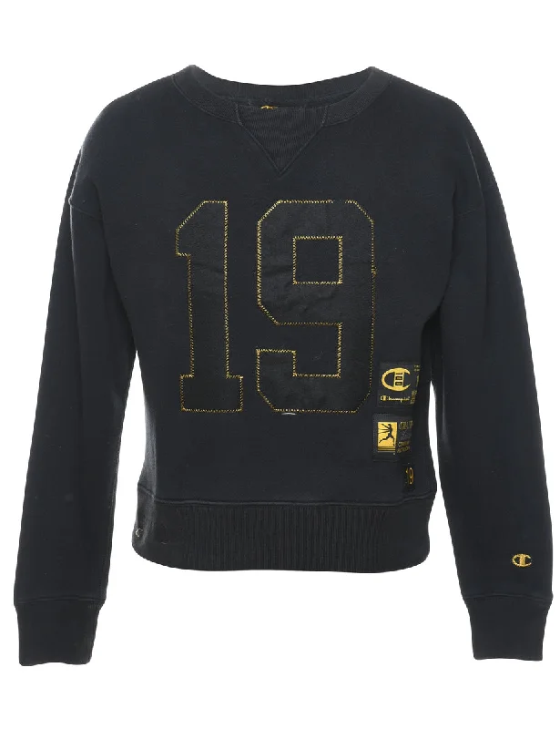 Champion Printed Sweatshirt - XS Relaxed Women's 