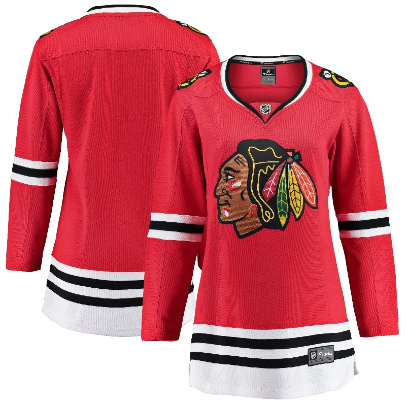 Chicago Blackhawks Womens Breakaway Hockey Jersey Luxurious Women's High -  end