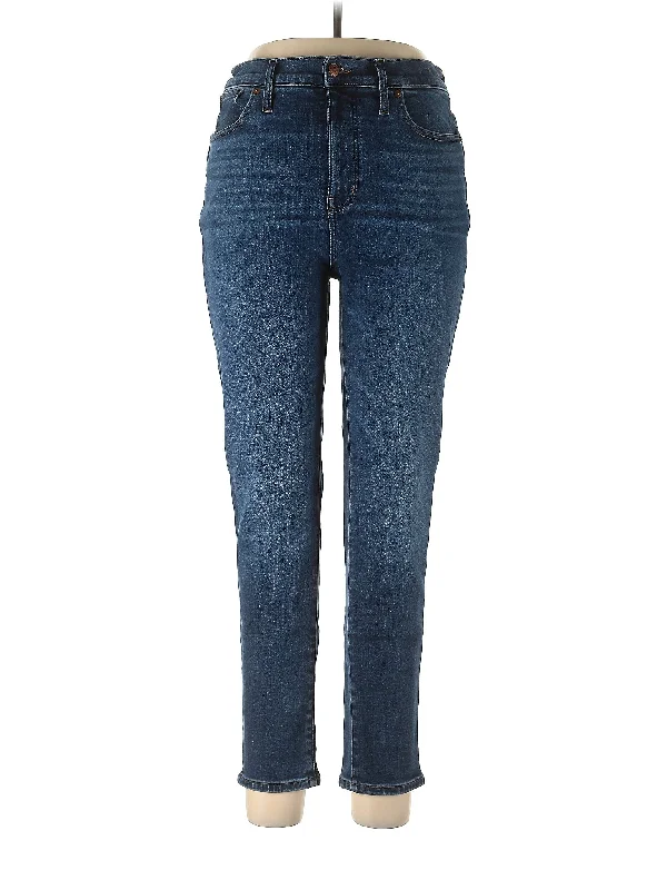 Mid-Rise Skinny Jeans in Dark Wash Monochromatic All - in - one