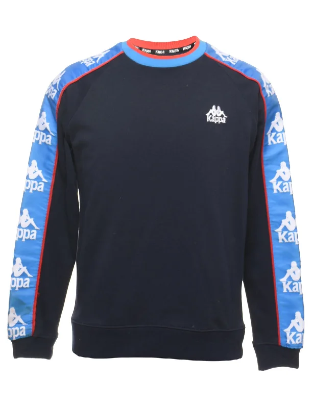 Kappa Printed Sweatshirt - S Feminine Women's Style 