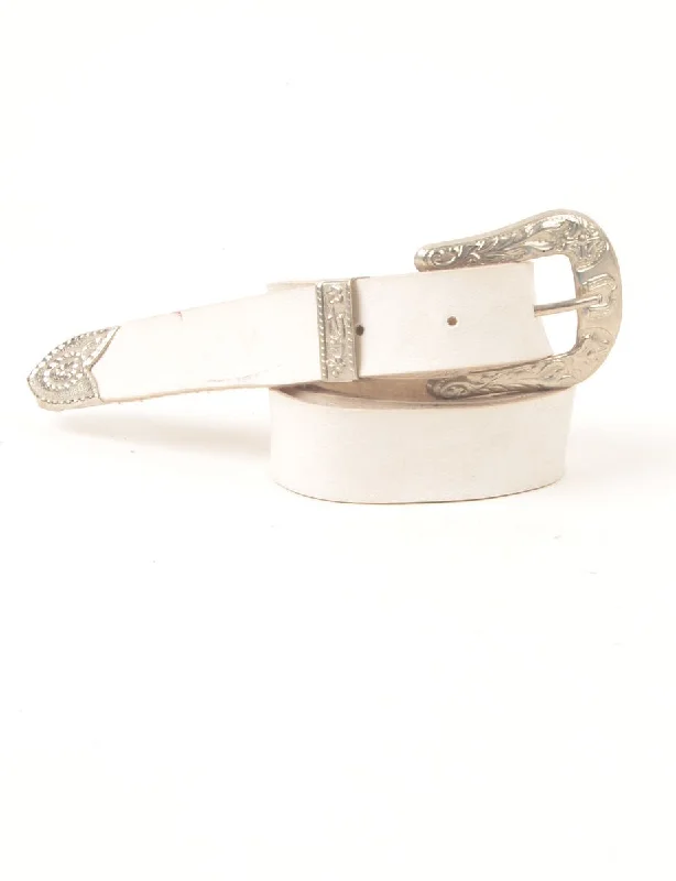 Off White Waist Belt - M Refined Women's Classic 