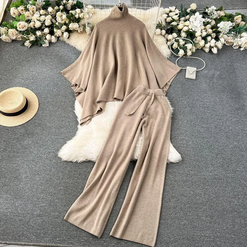 Marbella Luxe Knitted Coord Set Earthy Women's 