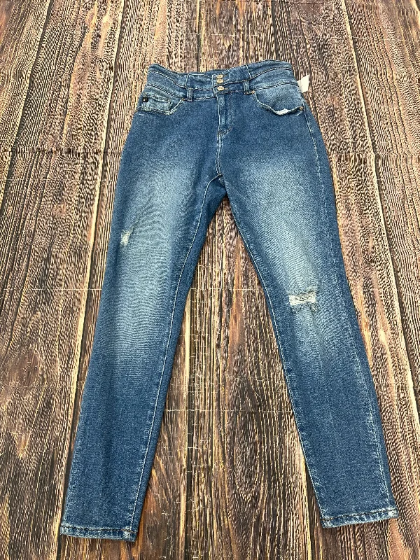 Jeans Skinny By Kancan In Blue Denim, Size: 6 Confident Women's Power
