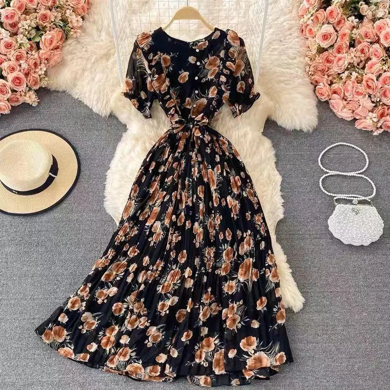 Marceline Floral Dress British Gentlewoman Style
