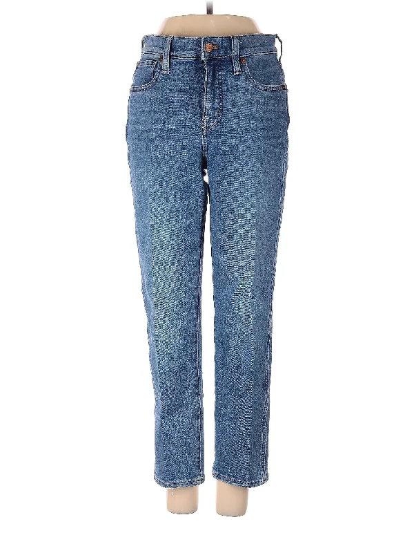 Mid-Rise Boyjeans Jeans in Medium Wash Athletic Women's 