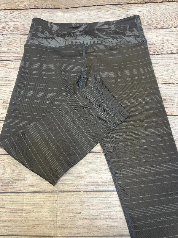 Athletic Leggings By Vuori In Striped Pattern, Size: S Athletic Women's High - 