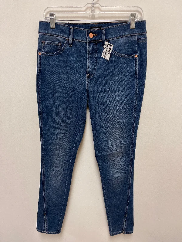 Jeans Skinny By Express In Blue Denim, Size: 8 Hip Women's Retro
