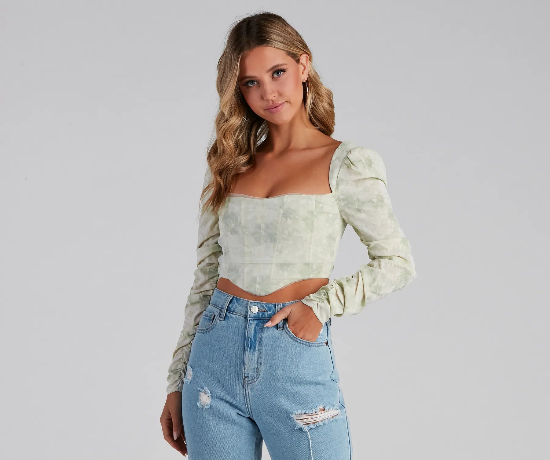 Passion For Florals Corset Top Bohemian Women's Free