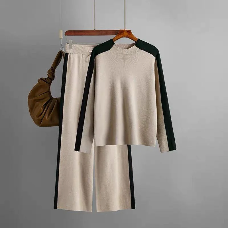 Ausha Knitted Coord Set Scandinavian