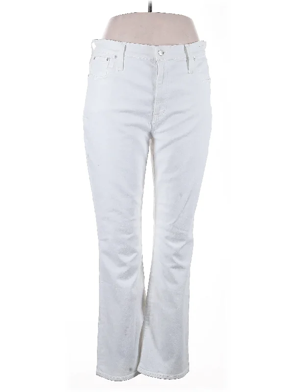 High-Rise Bootleg Jeans in Light Wash Stylish Women's Neon